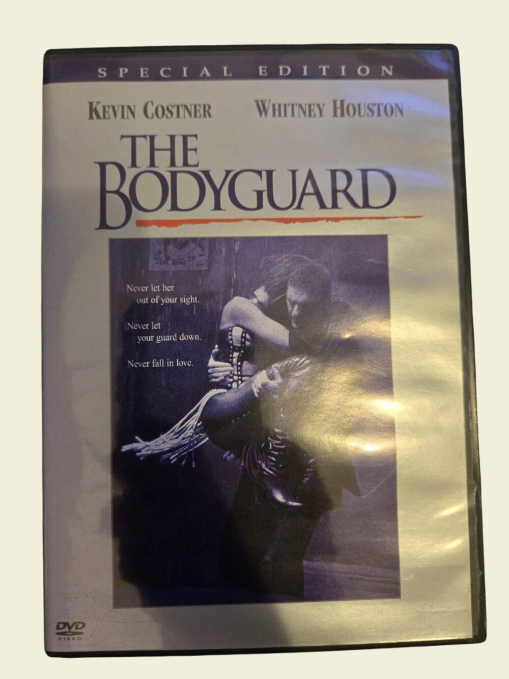 The Bodyguard Special Edition DVD Kevin Costner/Whitney Houston